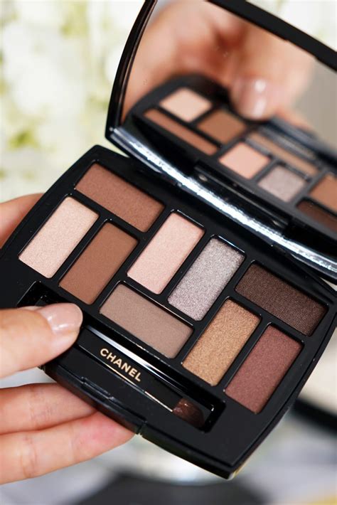 chanel travel makeup palette sephora|Chanel les beiges eyeshadow palette.